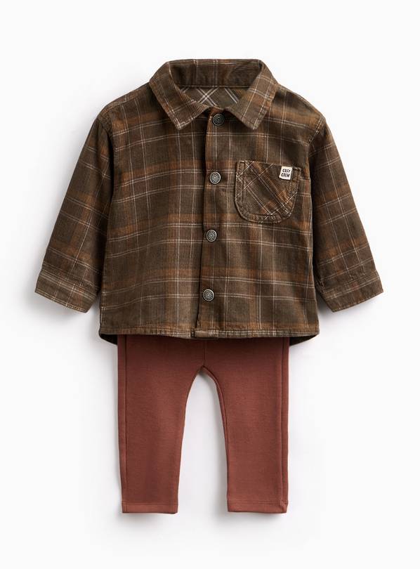 Check Jacket 3 Piece Set  6-9 months